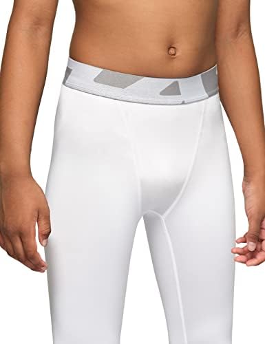 TSLA 1 или 2 Опаковки Компрессионных Панталони За момчета UPF 50+ е Основен Слой, Стръмни и Сухи Чорапи За Бягане, 4-Лентови