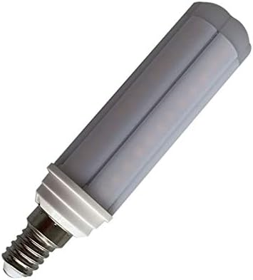 Led Царевичен Крушка, 2 елемента 9 W E14 Базова Мини-Царевично Ярка лампа с Висок CRI Бял / Прозрачен капак (Цвят: прозрачен размер: Студено бяло 6000 К)