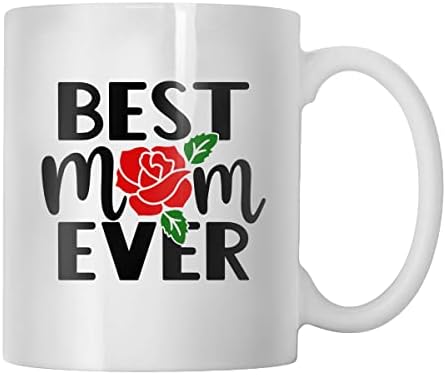 Wanpcaiy най-Добрата Чаша за мама, Подаръци за нови майки за жени, Подаръци за Деня на Майката за рожден Ден на майка от дъщеря си и сина си, Керамични чаши за Кафе, за чай