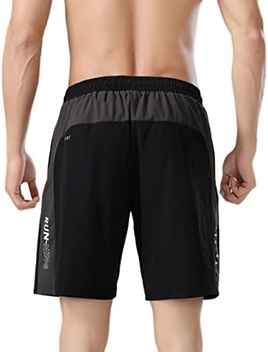 Мъжки къси панталони BECLOH бързо съхнещи Спортни Баскетболни Спортни Леки Спортни Шорти За Бягане във фитнеса с Джобове