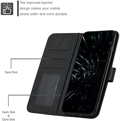 Калъф-за награда SUPWALL, Съвместима за Samsung Galaxy A14 5G |Кожена Чанта-портфейл за телефон | Вътрешен от TPU с поставка за гледане и държач за карти | флип-надолу корица-Фолио |