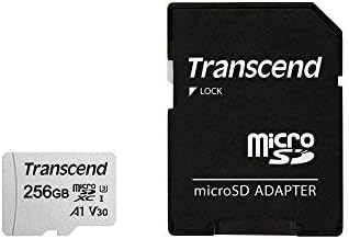 Карта памет Transcend microSDXC/SDHC 300S с капацитет 256 GB TS256GUSD300S (TS256GUSD300S-A)