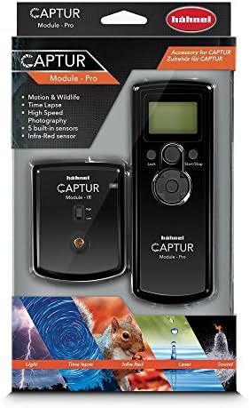Модул за дистанционно управление на камерата /светкавица Hahnel CAPTUR Captur Pro, Черен (HL -CAPTUR Pro)