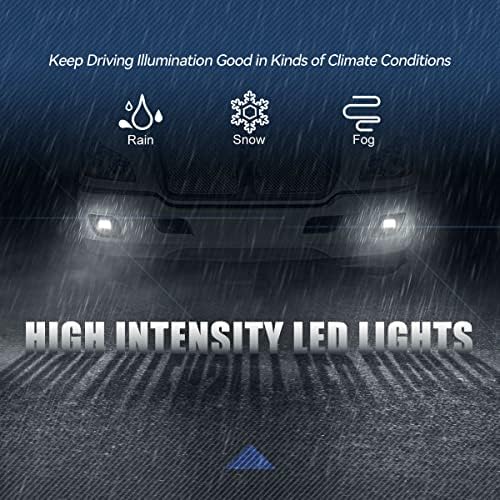 Auto Династията Пълен led Проектор Предна Броня За шофиране фарове за мъгла Фарове, Съвместим с Kenworth T680 2011-2022,