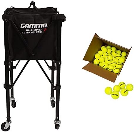 Gamma Sports EZ Travel Cart Pro, Преносим Компактен дизайн, Здрава лека конструкция, капацитет 150 или 250 души, в комплект