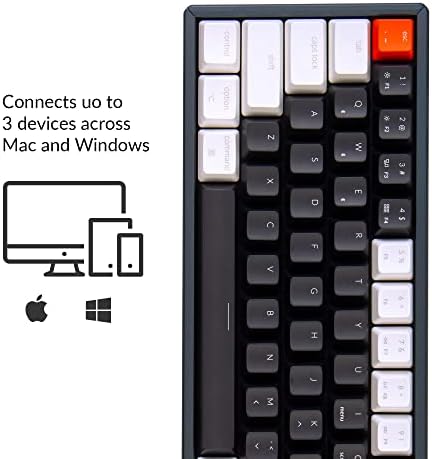 Ръчна Детска клавиатура Keychron K12 с подредбата на 60%, с възможност за гореща подмяна на Безжична Bluetooth /Проводна