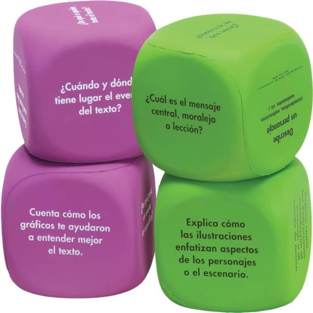 Наистина полезни нещица за разбиране (Common Core Comprehension Cubes) – Комплект от 4 интерактивни кубчета от стиропор
