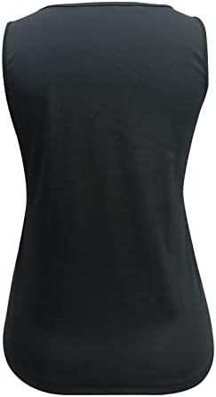 lcziwo / дамски блузи с кръгло деколте, тренировъчен жилетка в рубчик без ръкави, ежедневни летни модни основни обикновена