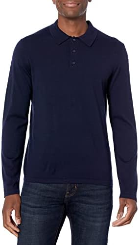 Мъжко поло Винс от Мериносова L/S Polo