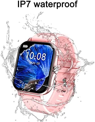 Смарт часовници JASKFLY за iOS и Android, 1,9 Смарт часовник с пълен сензорен екран, фитнес следи с Пульсометром/Монитор