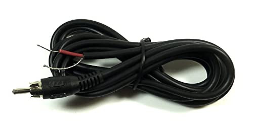 6 фута Кабел динамиката на RCA-конектор за свързване на Оголенного кабели към Напълно Экранированному Сабвуферу