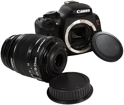 CamDesign 5 Комплект Капачка на тялото на фотоапарата и капачката на обектива Canon RF-3, Съвместима с Canon EOS 6D Mark