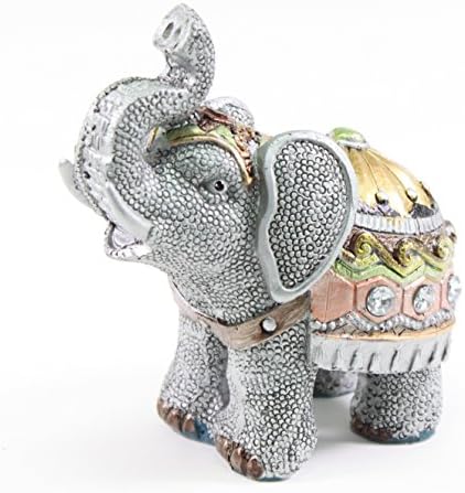 W Фън Шуй 4,5 (H) Статуетка Слон Богатство Щастлив Начало Декор Подарък За Нов Дом (G16240)