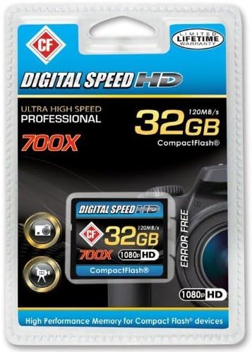 Digital карта памет 32GB 700X Professional High Speed 120MB/s Без грешки (CF) Клас 10