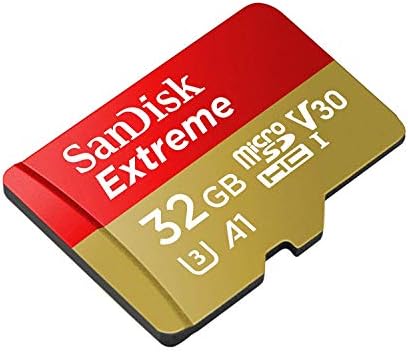 Карта памет SanDisk Extreme 32GB V30 A1 microSDHC работи с дронами DJI серия Mavic 3 Classic (SDSQXAF-032G-GN6MN) във
