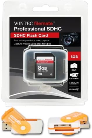 Високоскоростна карта памет 8GB Class 10 SDHC Team 20 MB/s. Най-бързата карта на пазара за SANYO XACTI HD2000 HD2000A.