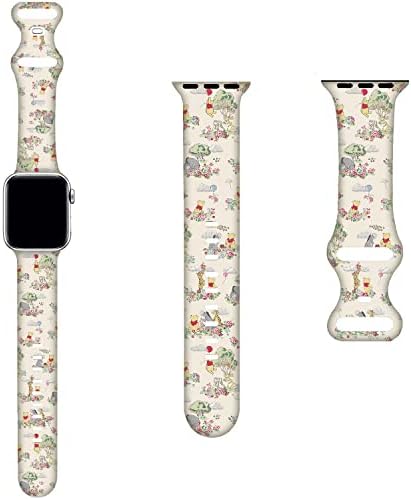 Cartoony каишка, съвместима с каишка на Apple Watch 38 mm/40 mm/41 мм/42 мм/44 мм/ 45 мм, Въжета за iWatch серия 7 6