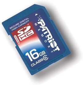 Високоскоростна карта памет 16GB SDHC клас 6 за цифров фотоапарат Panasonic Lumix DMC-FP1K - Secure Digital голям капацитет
