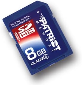 Високоскоростна карта памет 8GB SDHC клас 6 за цифров фотоапарат Fujifilm FinePix S2500HD - Secure digital Карта с Голям