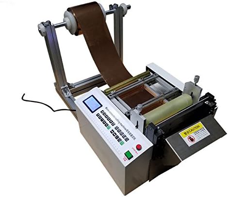Автоматична машина за рязане на хартия, алуминиево фолио Машина за рязане на медни ширина 200 мм (220 В)
