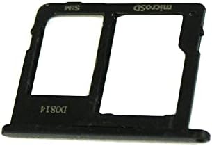HYY Черно Тава за sim-карти, Тава за карти Micro SD + Смяна на извлекаемого ПИН-код за Samsung Galaxy Tab A 8,0 T387