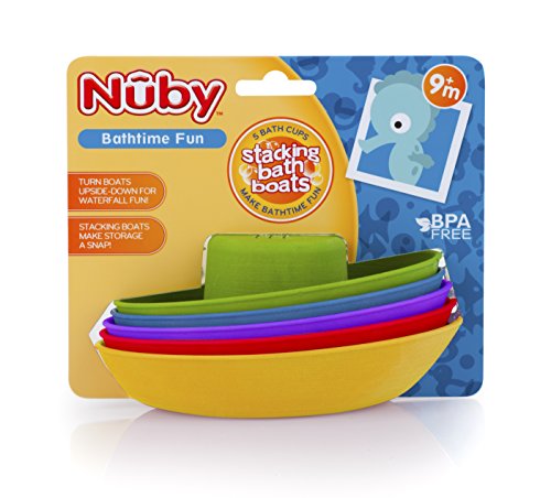 Nuby 5-Опаковъчни Штабелируемые Лодки За Къпане