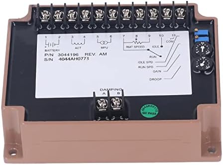 Регулатор на скоростта на генератора Електронен Регулатор на двигателя Такса управление на бавен стартирането на Празен