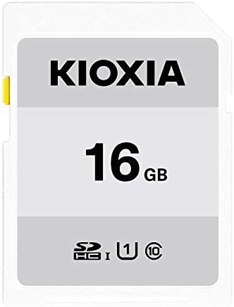 Kioxia KTHN-NW016G Бившата памет карта Toshiba SDHC, 16 GB, което е съвместимо с UHS-I клас 10 (максимална скорост на