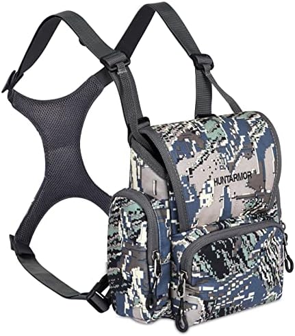 Колан Bino с чанта за далекомер и дождевиком, Лесен Гърдите колан, за бинокли, Регулируеми Отличителни чанти и калъфи