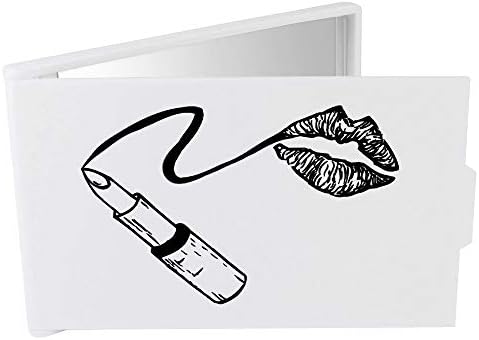 Компактно огледало за грим Azeeda Lipstick & Lips /Пътното/Карманное (CM00015769)