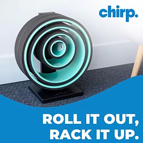 Багажник за колела Chirp - Място за мускулни ролки Chirp за дълбок масаж на тъканите, сигурно и удобно съхранение на
