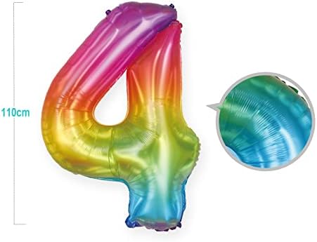 Брой 40 Балони 40-Инчови Гигантски Преливащи Желейные Балони от Майларовой фолио за парти в чест на 40-годишнината и