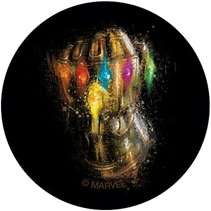 Marvel Отмъстителите: Ендшпил Thanos Six Stone Infinity Gauntlet PopSockets PopGrip: Замяна ръкохватка за телефони и