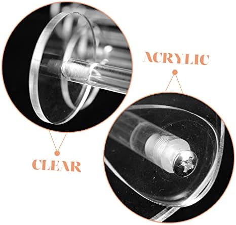 ПРЕНОСИМ 1 Комплект Акрилни Рафтове За Съхранение, Кола Планина, Поставка За Кифли, Прозрачна Поставка, Рафт за Кукли,
