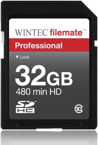Високоскоростна карта памет, 32 GB, клас 10 SDHC карта за фотоапарати FujiFilm FinePix S3300/S3350 FinePix S3400 / S3450. Идеален за висока скорост на заснемане и видео във формат HD. Идва с горе?
