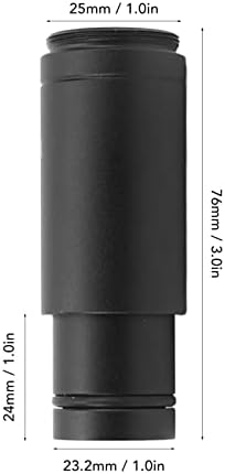 Електронен Окуляр Микроскоп Jeanoko, 0,5 Х Противоскользящее Гуменият Пръстен Електронен Окуляр 30,5 мм Преходни Пръстен
