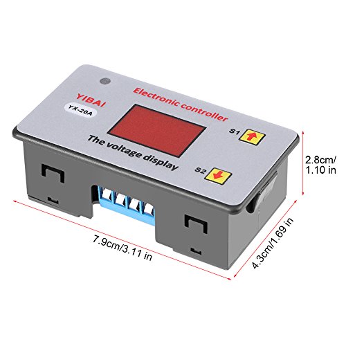 Модул контролер за зареждане на батерията 6-48 В, Защита от прекъсване на ниско напрежение на батерията, Автоматично