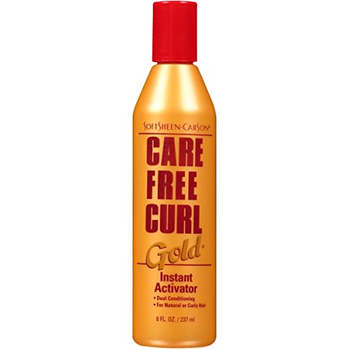 SoftSheen-Carson Care Free Curl Gold Curl Подобрител Активатор, 8 течни унции