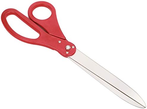 Набор от гигантски ножици за рязане на лента с Червена панделка пакет - Ножици много голям размер на 25 инча - Сверхпрочная