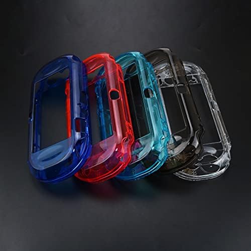 ZLiu Fire Прозрачен Твърд Калъф Защитен Калъф Shell Skin за Psvita PS Vita PSV 1000 Crystal Body Protector