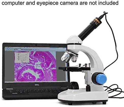 Национален Оптичен 40X-1000X Съставен Набор от Микроскопи със Слайдове за ученици и Деца Биология Безжичен Микроскоп