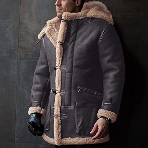 Мъжки Зимни Якета, Заснежени Палто Тяжеловесное Нормални Памучни Палто, Мъжки Пухени флисовые якета и палта