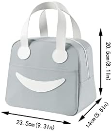 Холщовая Утепленная чанта за Bento, Топлоизолационна Дебела чанта-тоут, Ръчно Переноска, Голяма чанта Голям за Обяд,