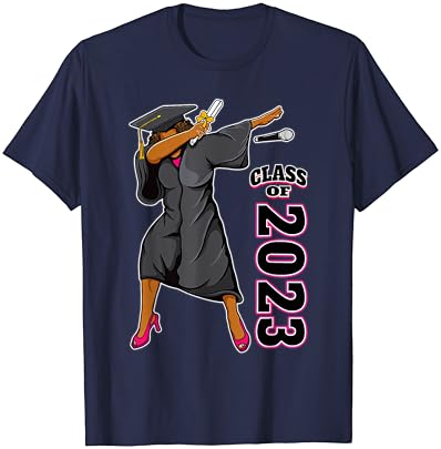Подарък за бала и за Нейния Абитуриентски клас 2023 Черна Магическа Тениска за Момичета