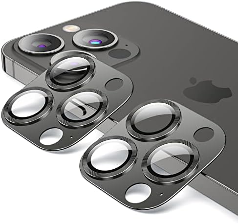 [2] Защитно фолио за обектива на камерата Auleegei, съвместима с iPhone 14 Pro 6,1 инча и iPhone 14 Pro Max 6,7 инча