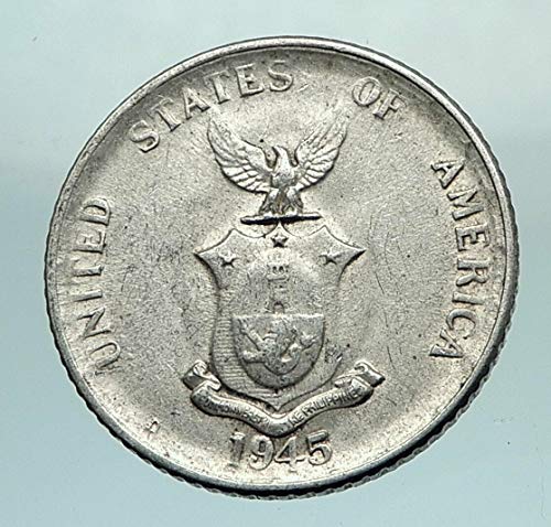 1944 PH 1944 D ФИЛИПИНИТЕ Двадесет Centavos монети на Съединените Щати, е Добра Несертифицированная