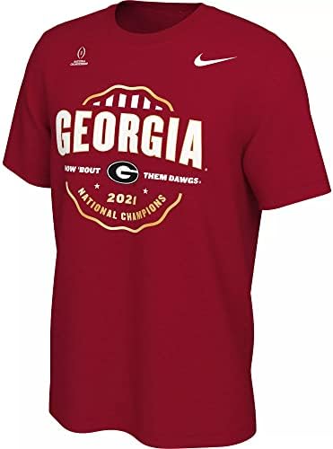 Мъжка тениска Nike Georgia Bulldogs 2021 College National Football Champions от Найки