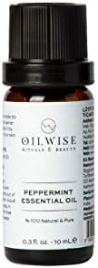 Етерично масло мента Oilwise, Сертифицирано GCMS ментово масло, безопасно за перорално, Натурално етерично масло