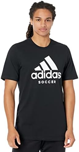 мъжка тениска с логото на футболния адидас