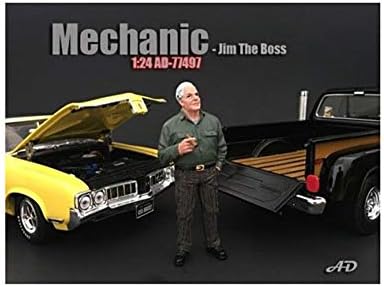 Американската Диорама 77497 Фигурка Механика на Джим Шефа / Фигурка за модели в 1:24